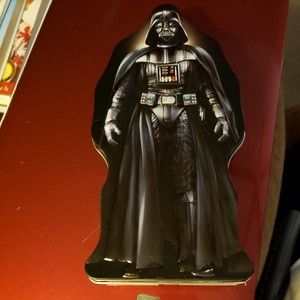 Star Wars Darth Vader  Tin by The Tin Box Company 9.5” x 4.5” x 2” NWT 2 Sided